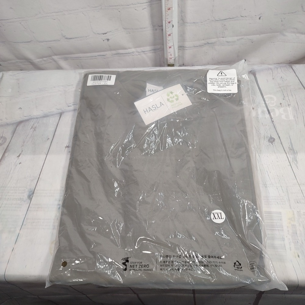 HASLA Men's XXL Performance T-Shirts Hunter Green Moisture Wicking NWT - Picture 5 of 10